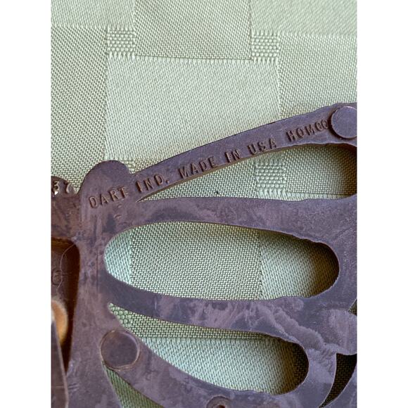 VTG 1978 Set of 4 Wood Look Butterflies for wall by Homeco Excellent Condition - Picture 8 of 12